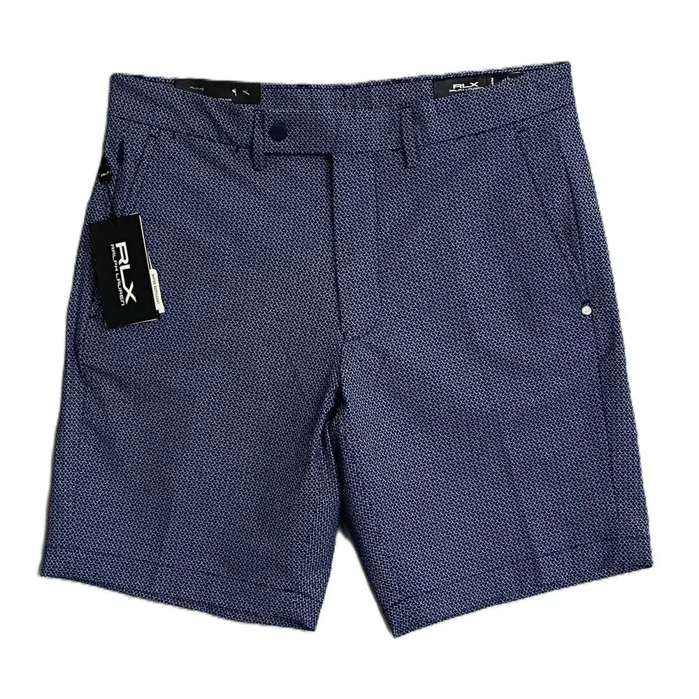 Ralph Lauren RLX Golf Shorts Men's 30W Tailored Fit Woven Navy Blue NEW - Picture 1 of 16